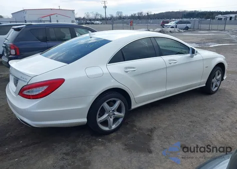2012 Mercedes-Benz Cls 550 4Matic from USA, damaged, VIN WDDLJ9BB5CA047736